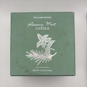 Williams-Sonoma Rosemary Mint Three Wick Candle